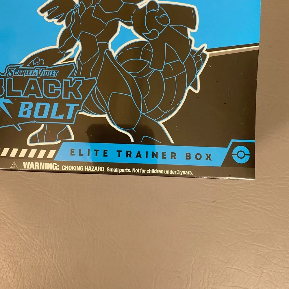 Pokemon TCG Scarlet & Violet Black Bolt Elite Trainer Box Zekrom ETB NEW Sealed